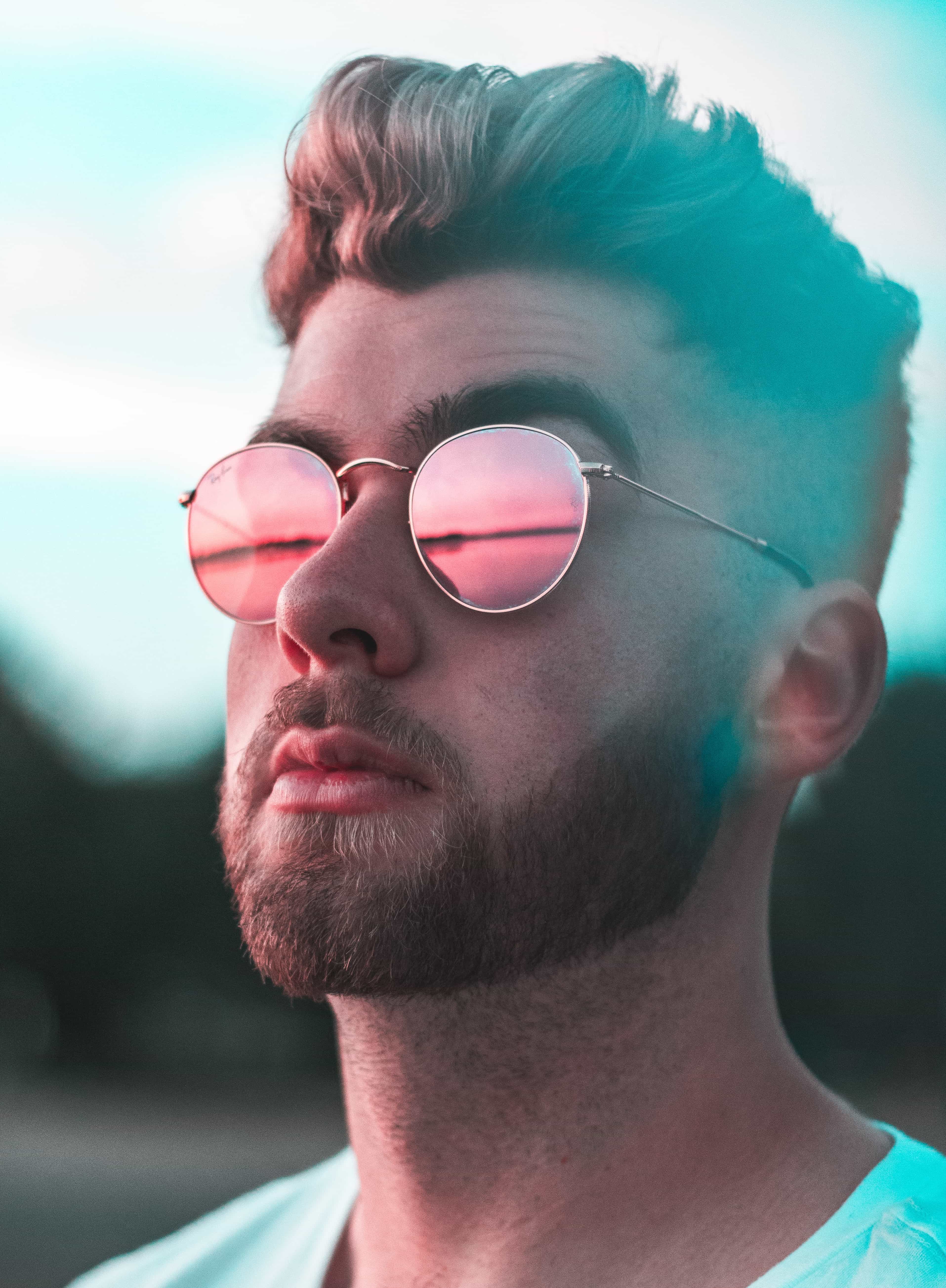 man with sunglass